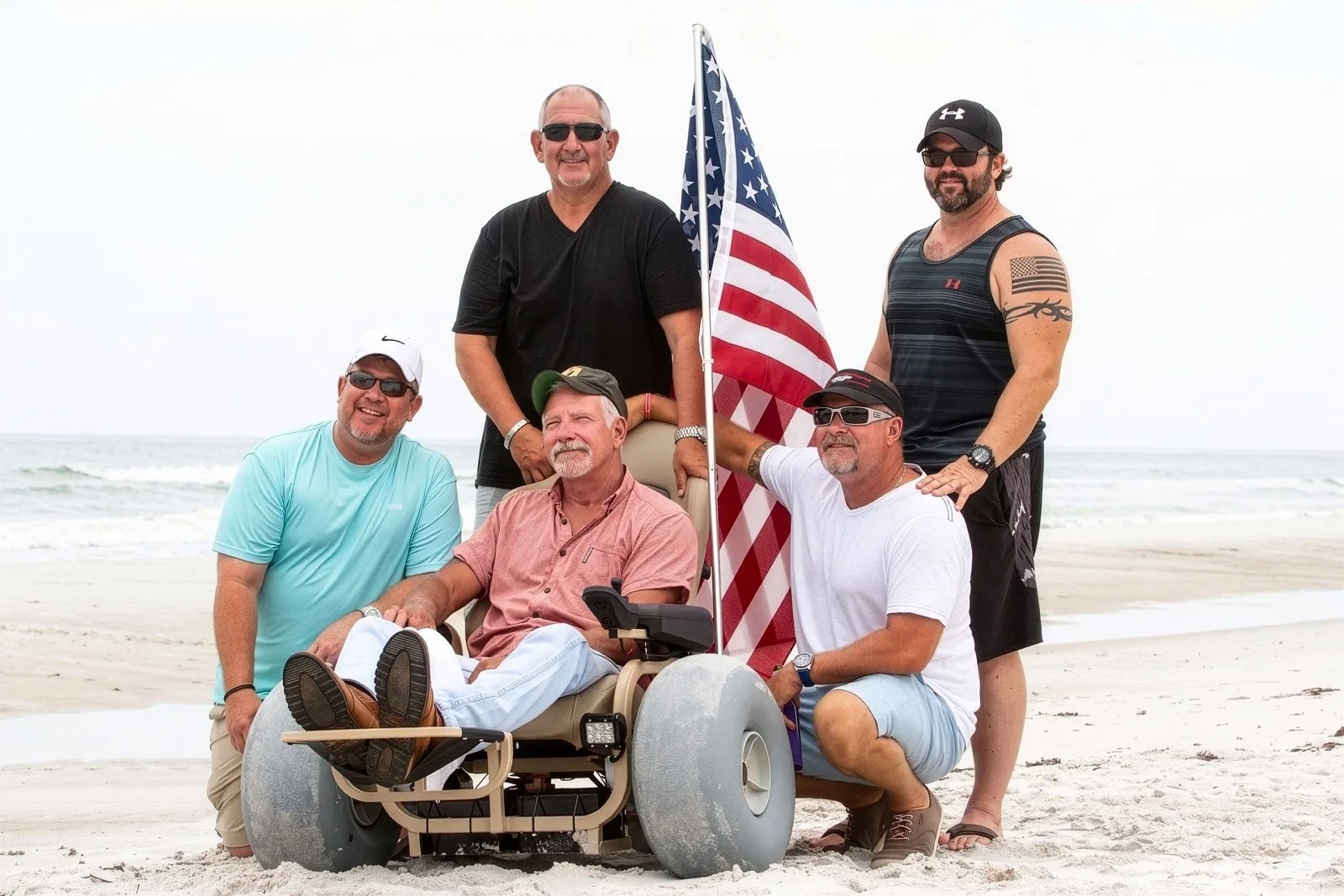 Group photo taken at the Other Side of the Dunes KPF event